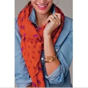 Palm Springs Scarf in Poppy Elephant by Stella & Dot